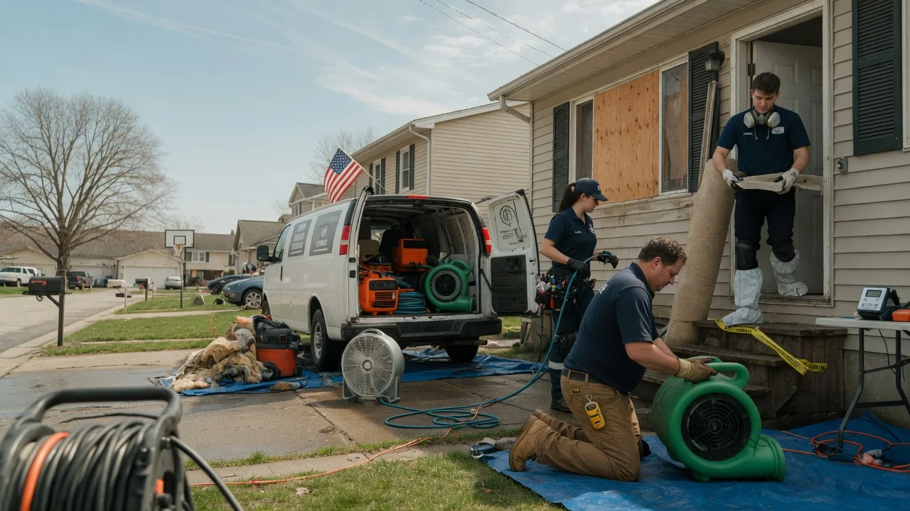 Water Damage Restoration in Camargo, IL near me